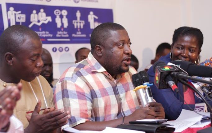 Lawyer Henry Nana Boakye aka ‘Nana B’, addressing his audience