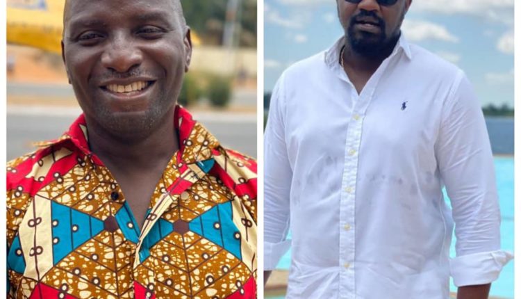 Socrate Sarfo(L), John Dumelo(R)