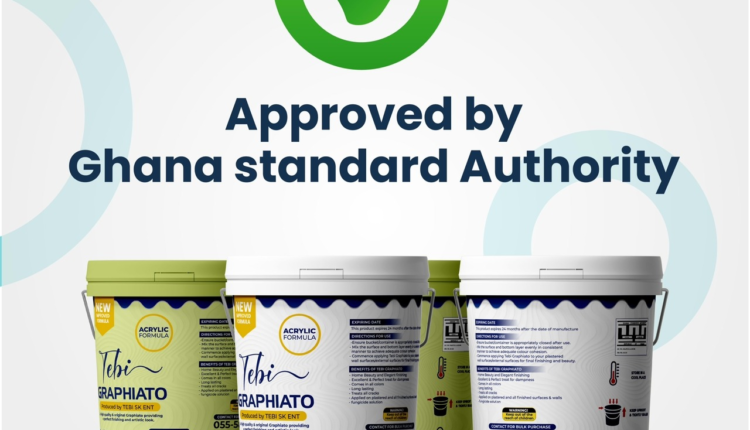 Ghana Standard Authority approves Tebi Graphiato