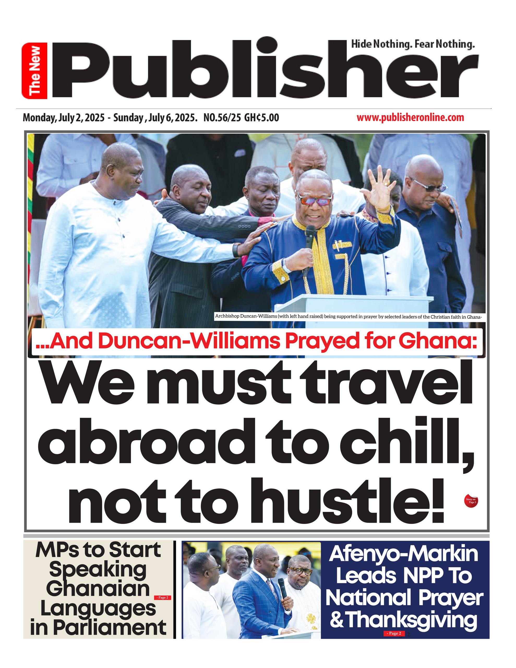 NEWS PAPER HEADLINE