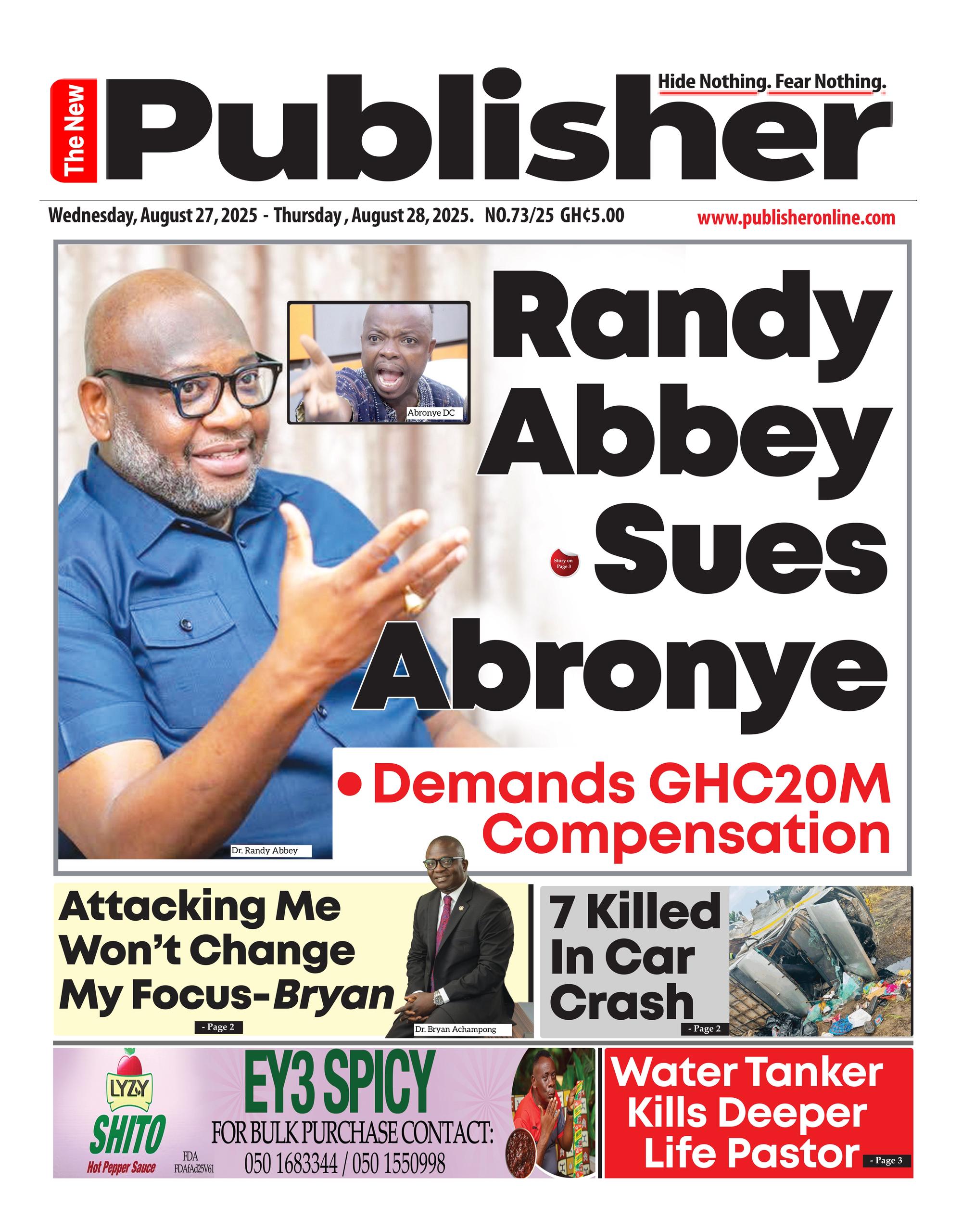 NEWS PAPER HEADLINE
