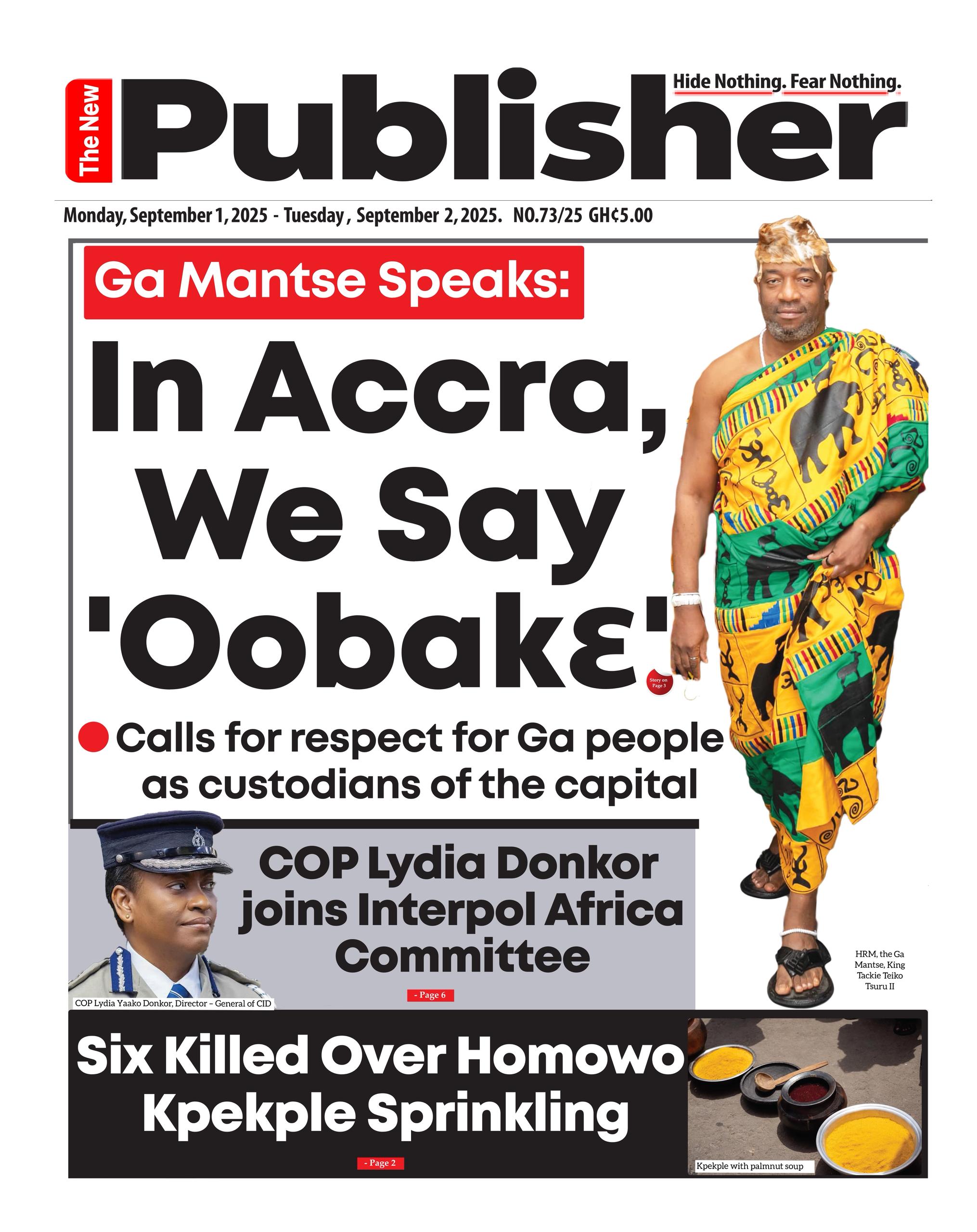 NEWS PAPER HEADLINE