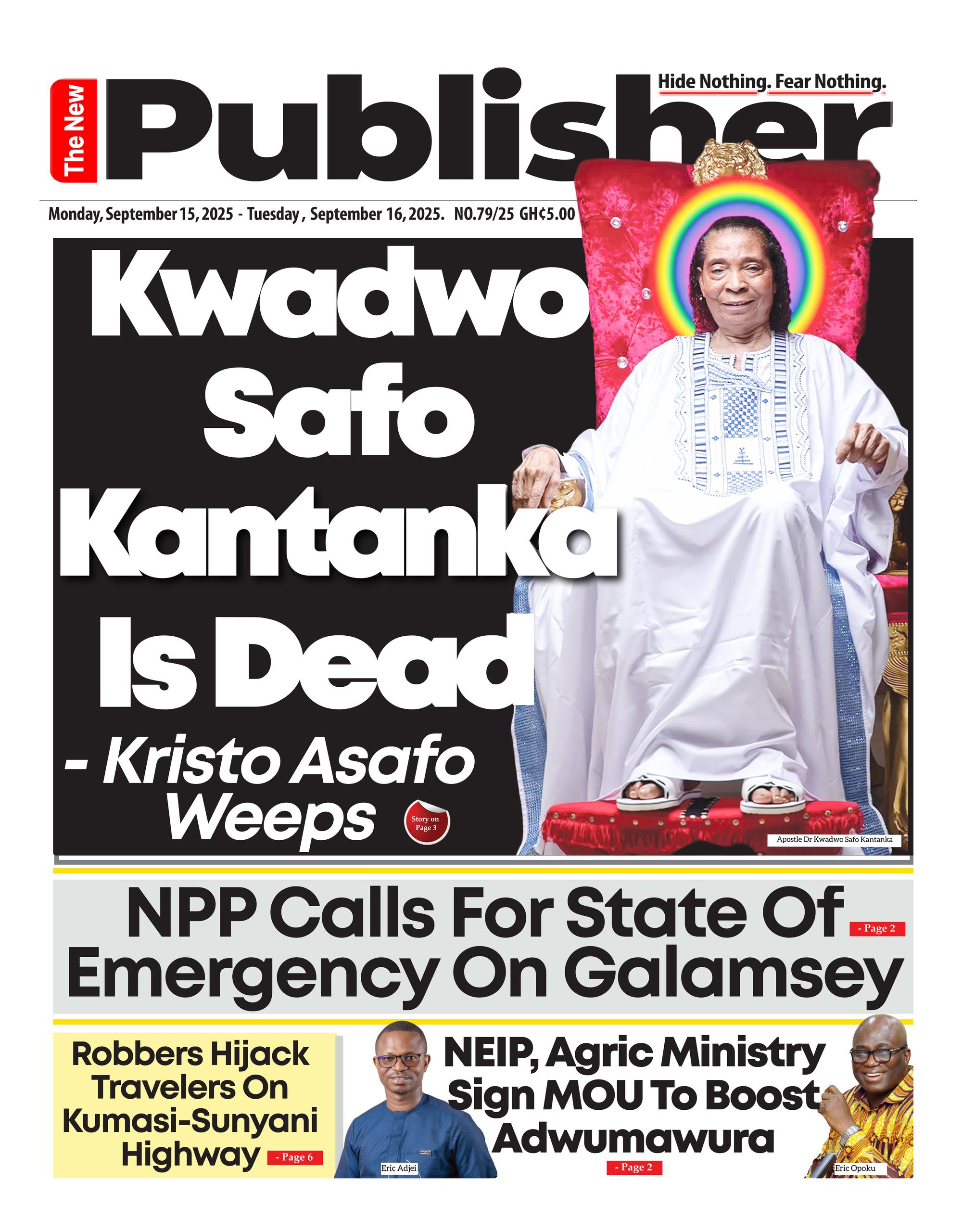 NEWS PAPER HEADLINE