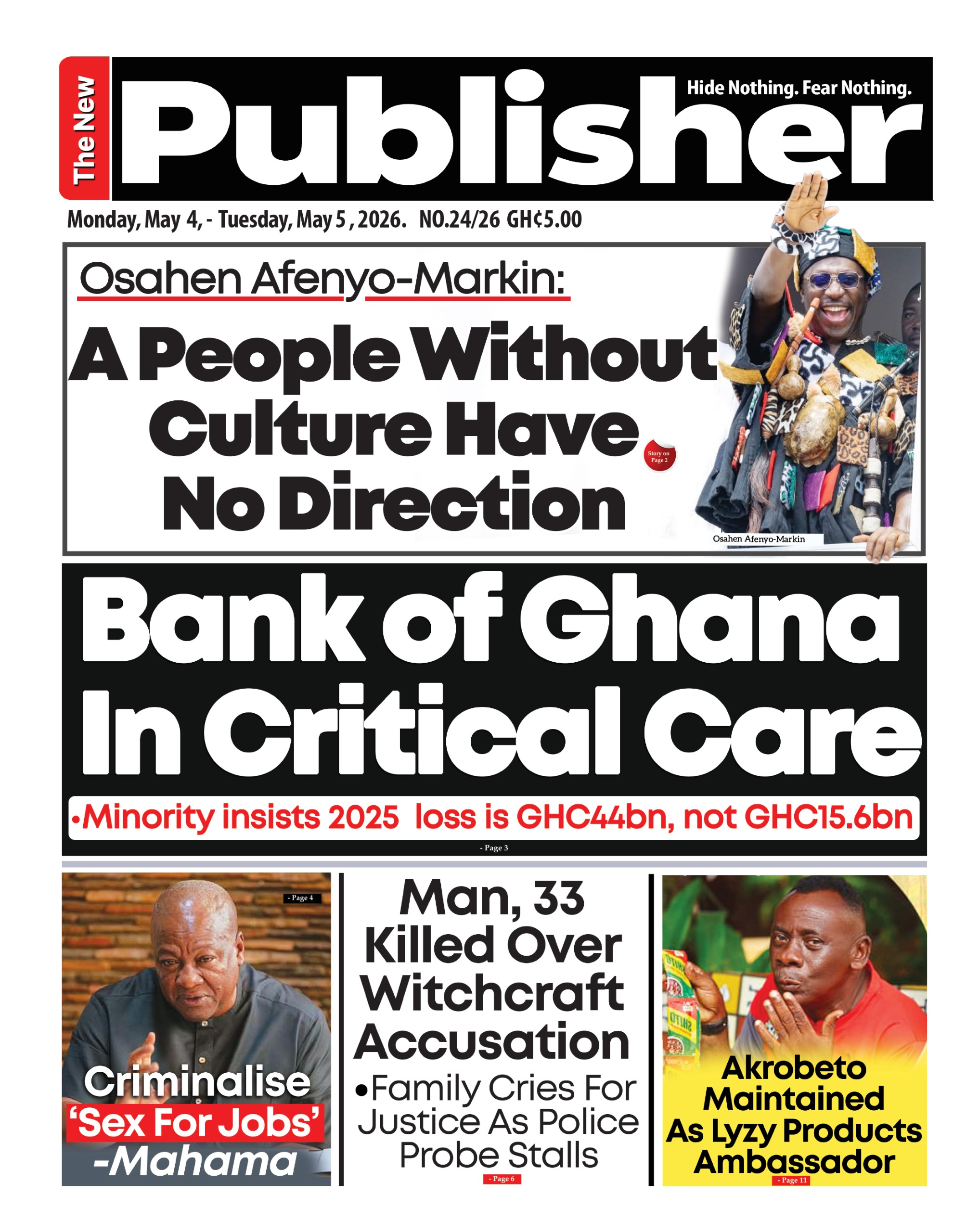 NEWS PAPER HEADLINE