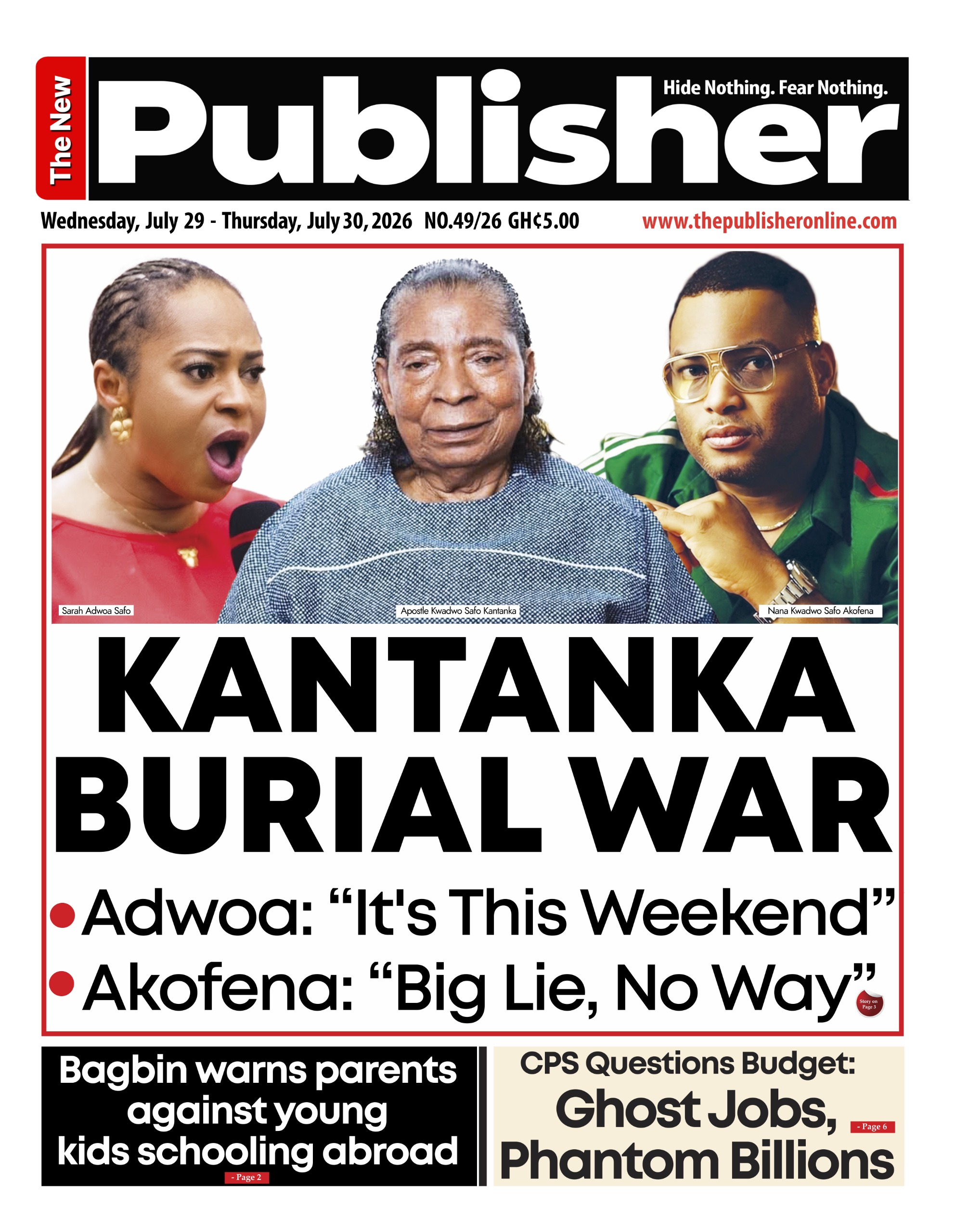 NEWS PAPER HEADLINE