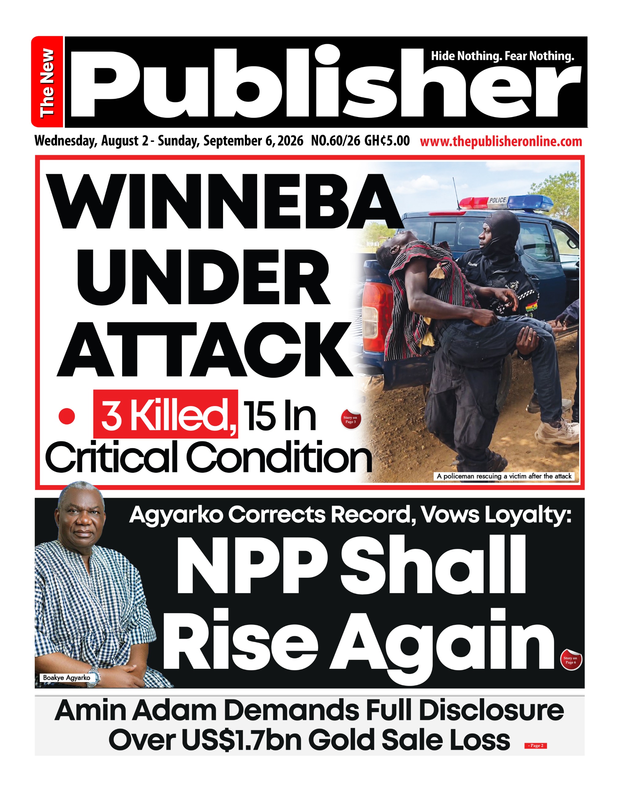 NEWS PAPER HEADLINE
