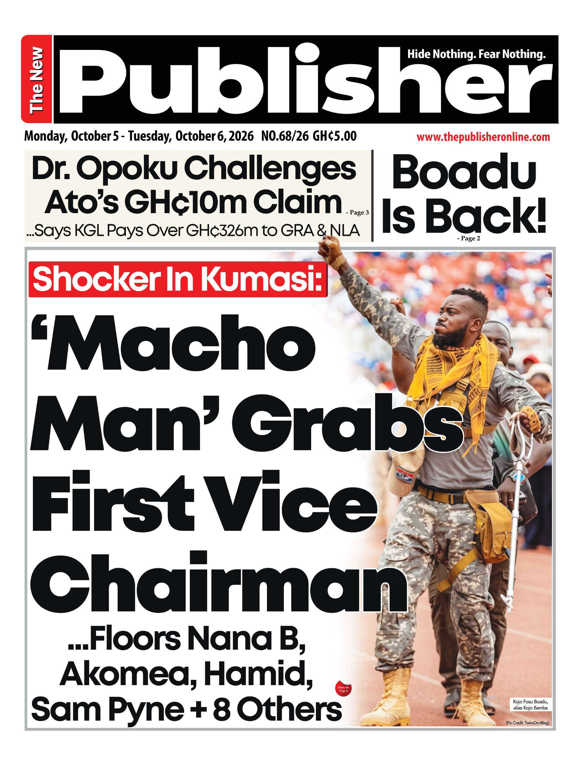 NEWS PAPER HEADLINE