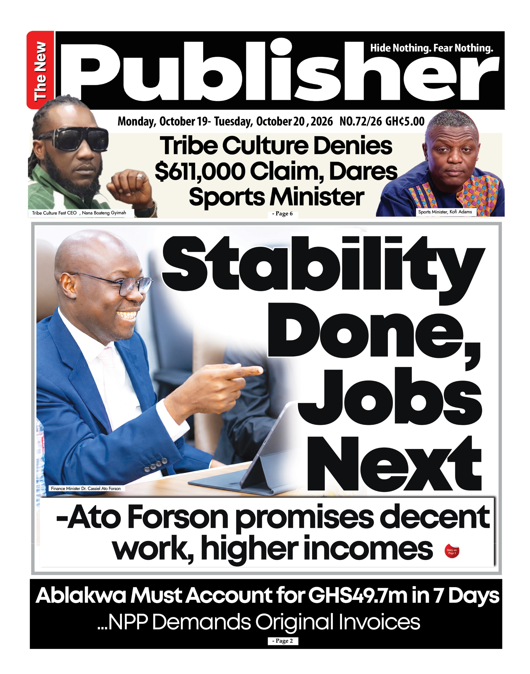 NEWS PAPER HEADLINE